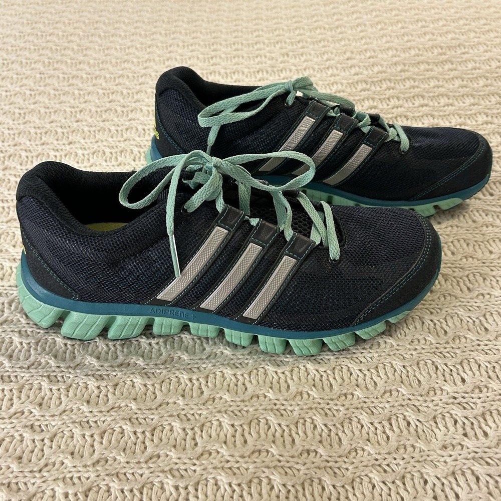 Adidas Adiprene‎ Women's Size 8 Blue Green Running Training Shoe